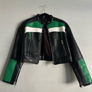 Lioness Nueve Vegan Leather Biker Jacket